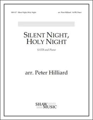 Silent Night, Holy Night SATB choral sheet music cover Thumbnail